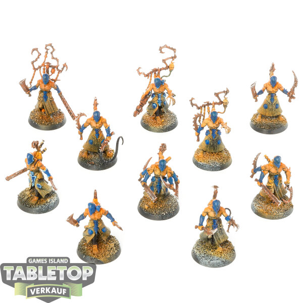 Drukhari - 10 Wracks - teilweise bemalt