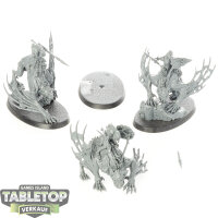 Flesh-eater Courts - 3 Morbheg Knights - unbemalt