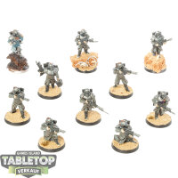 Miniaturen - 10 Trenchers - bemalt