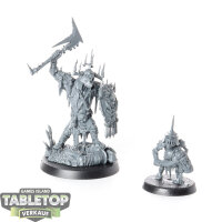 Orruk Warclans - Killaboss with Stab-grot - unbemalt