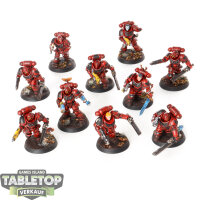Blood Angels - 10x Assault Intercessor Squad - bemalt
