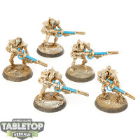Necrons - 5 Deathmarks - bemalt