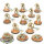 Necrons - 10 Necron Warriors - bemalt