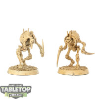 Necrons - 2 Cryptothralls - teilweise bemalt
