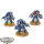 Space Marines - 3 Aggressor Squad - bemalt