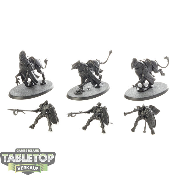 Stormcast Eternals - 3 Stormstrike Palladors - grundiert