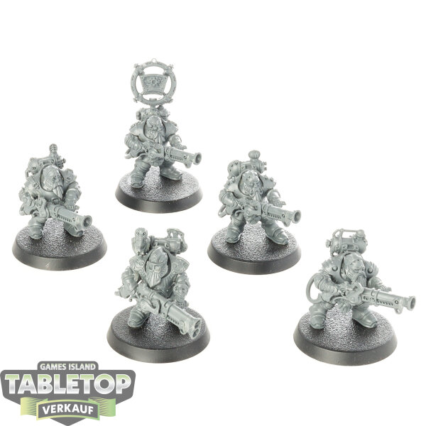 Kharadron Overlords - 5 Grundstok Thunderers - unbemalt