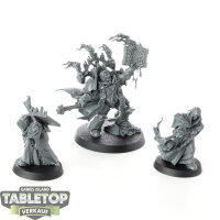 Chaos Space Marines - 3 Dark Apostle - unbemalt