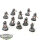 Astra Militarum - 10 Death Korps of Krieg Grenadier Squad - bemalt