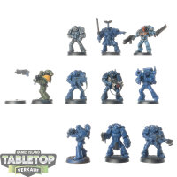 Space Marines - 10 Tactical Marines Klassisch - teilweise...