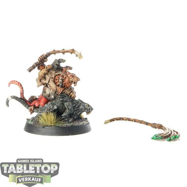 Skaven - Packmaster Skweel Gnawtooth - bemalt