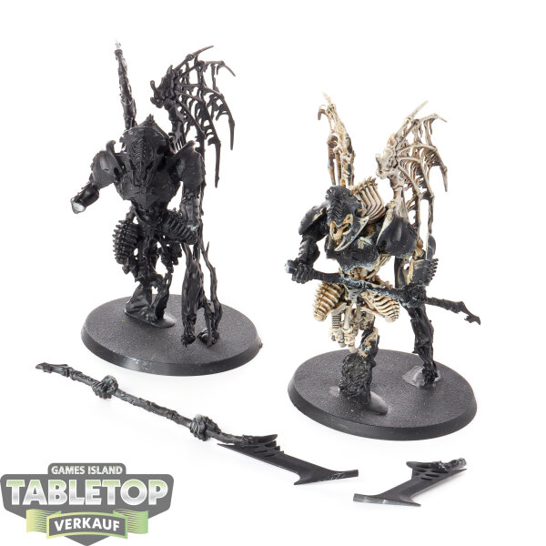 Ossiarch Bonereapers - 2 Morghast Archai - teilweise bemalt