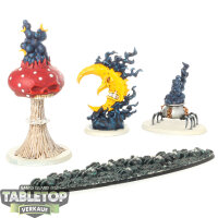 Gloomspite Gitz - 4x Endless Spells - bemalt