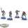Infinity - 4x Shasvastii Nox Troops - bemalt