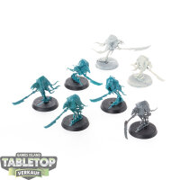 Nighthaunt - 7 Glaivewraith Stalkers - teilweise bemalt