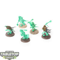 Nighthaunt - 5 Chainrasp Hordes - teilweise bemalt