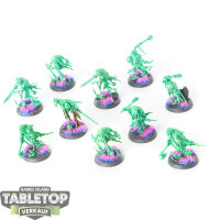 Nighthaunt - 10 Chainrasp Hordes - teilweise bemalt