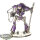 Horus Heresy - Cerastus Knight Lancer - bemalt