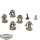 Dark Angels - 5 Deathwing Knights - bemalt