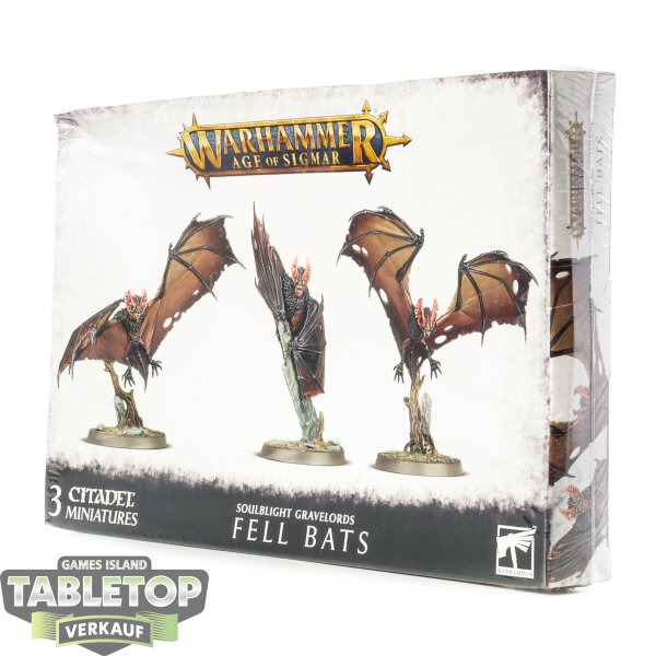 Soulblight Gravelords - 3x Fell Bats - Originalverpackt / Neu