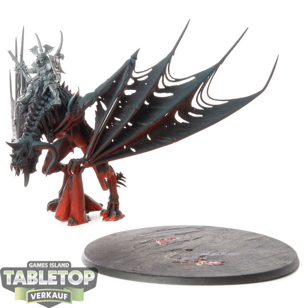 Soulblight Gravelords - Vampire Lord on Zombie Dragon - teilweise bemalt