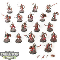 Soulblight Gravelords - 20x Deathrattle Skeletons - bemalt