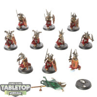 Soulblight Gravelords - 10x Grave Guard - bemalt