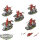 Soulblight Gravelords - 5x Barrow Knights klassisch / Black knights - bemalt