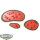 Gelände - 3x Blood Pools - Battlefront Miniatures - bemalt