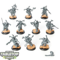 World Eaters - 10x Khorne Berzerkers - unbemalt