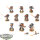Grey Knights - 10x Grey Knights Strike Squad - bemalt
