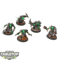 Orruk Warclans - 5x Brutes - teilweise bemalt