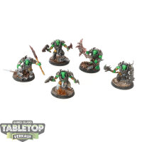 Orruk Warclans - 5x Brutes - teilweise bemalt