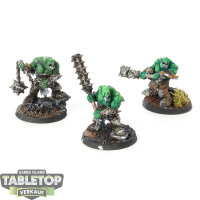 Orruk Warclans - 3x Brute Ragerz - teilweise bemalt