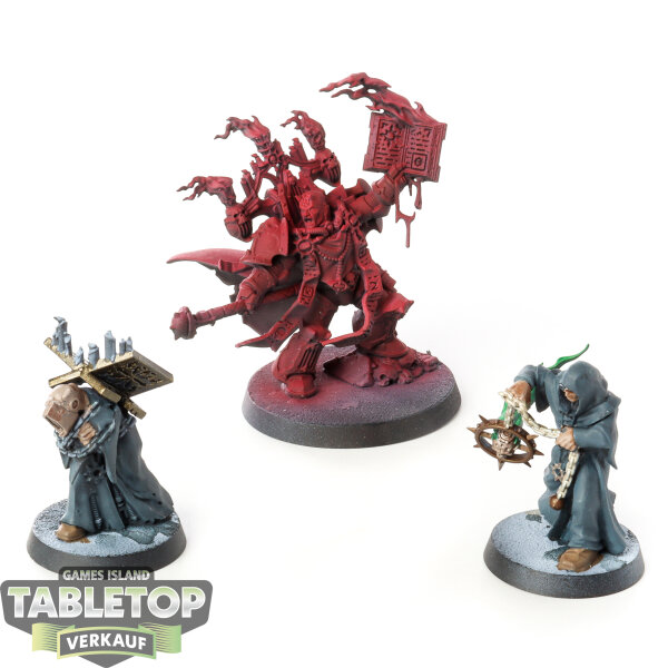 Chaos Space Marines - Dark Apostle - teilweise bemalt