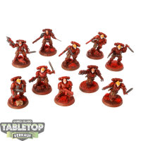 Raven Guard - 10x Reiver Squad - teilweise bemalt
