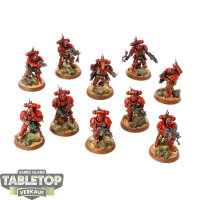 Space Marines - 10x Infiltrator Squad - teilweise bemalt