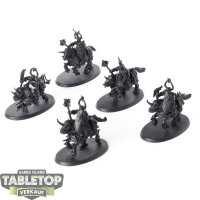 Slaves to Darkness - 5 Chaos Knights klassisch - grundiert