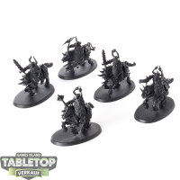 Slaves to Darkness - 5 Chaos Knights klassisch - grundiert