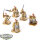 Adeptus Custodes - 5 Custodian Guard - bemalt