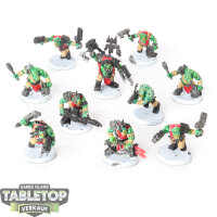 Orks - 10 Boyz - teilweise bemalt