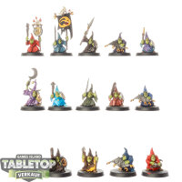 Gloomspite Gitz - 14x Moonclan Shootas - teilweise bemalt