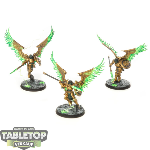 Stormcast Eternals - 3x Prosecutors - bemalt