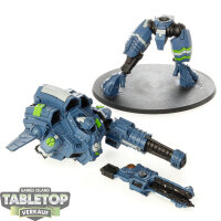 Tau Empire - Tau XV109 Yvahra Battlesuit - teilweise bemalt