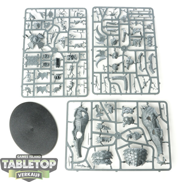 Seraphon - Bastiladon - im Gussrahmen