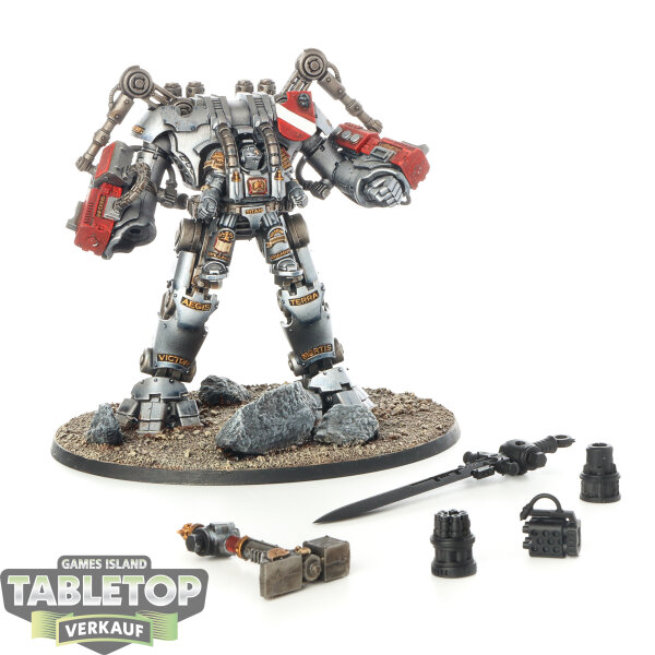 Grey Knights - Grand Master in Nemesis Dreadknight - teilweise gebaut