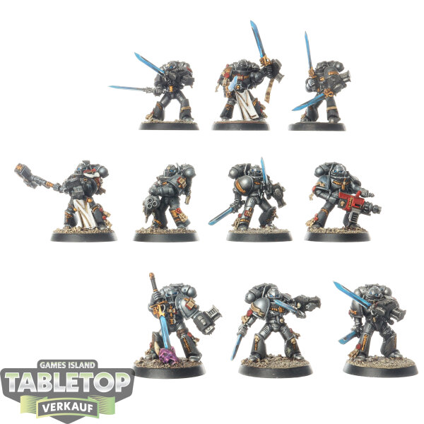 Grey Knights - 10 x Strike Squad - bemalt