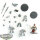 Grey Knights - 5 x Brotherhood Terminator Squad - teilweise gebaut