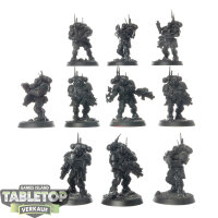 Space Marines - 10 x Infiltrator Squad - teilweise bemalt