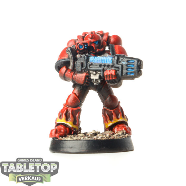 Space Marines - Legion of the Damned Marine with Plasma Gun - bemalt